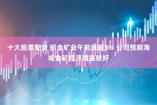 十大股票配资 招金矿业午前涨超3% 公司预期海域金矿经济效益较好